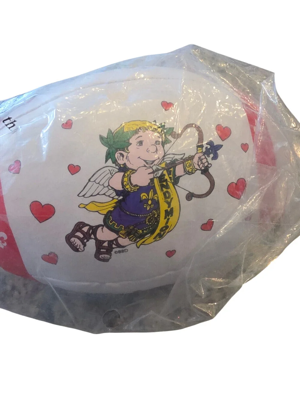 Krewe of Endymion New Orleans Mardi Gras parade Plush Football Vtg NEW